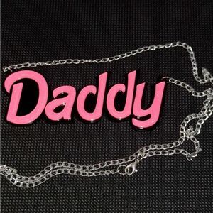 NWOT Daddy Necklace